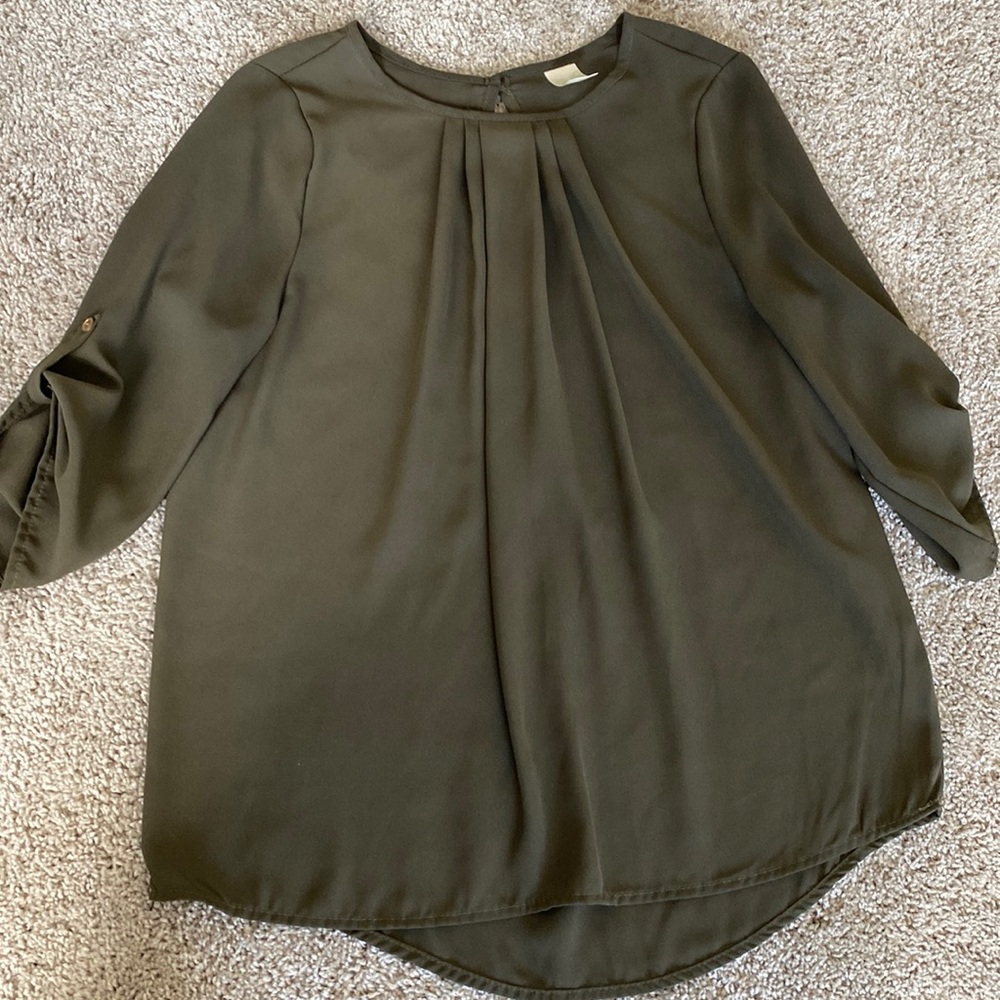 Boutique brand fall blouse.